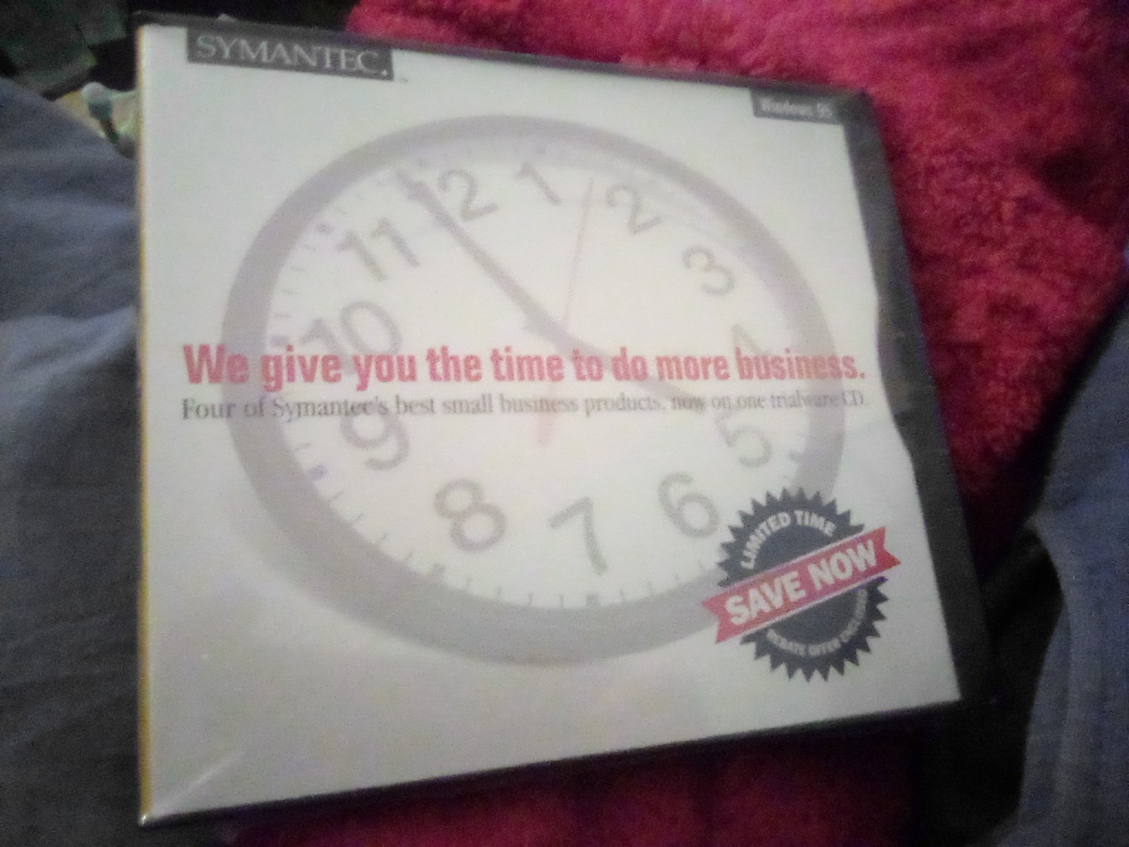 Symantec Trialware CD for Windows 95 CDROM NEW factory sealed 4 business product