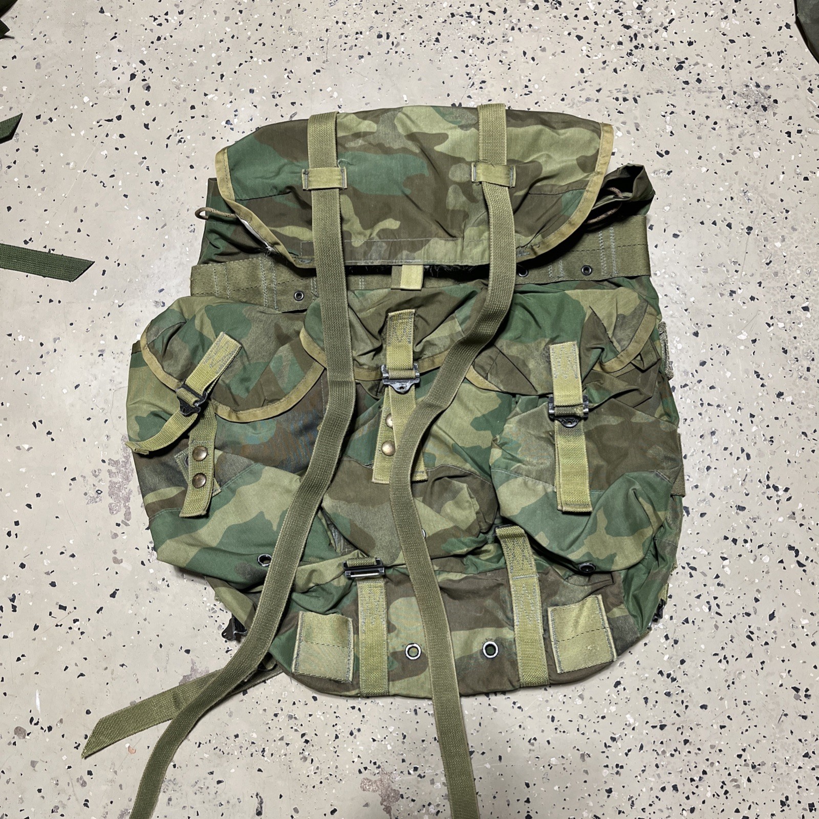 USGI M81 Medium Alice Pack Woodland Camo Bag Only No Frame No Straps