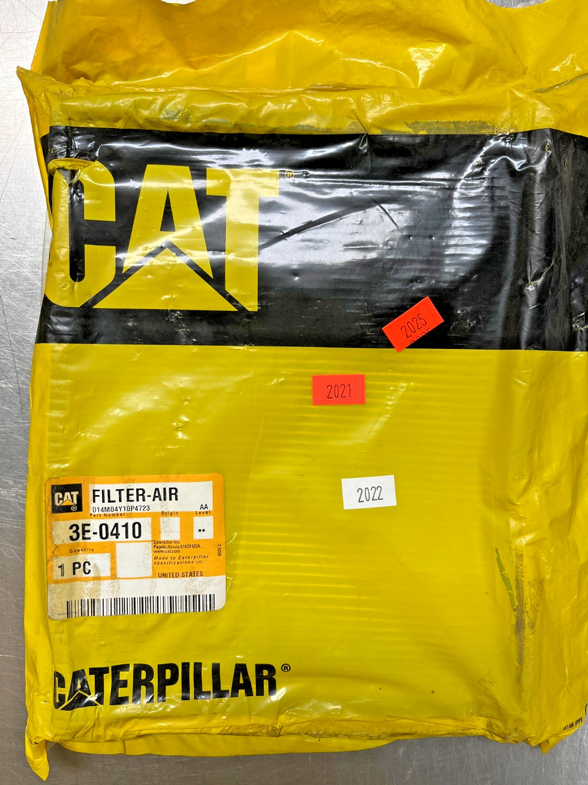 3E-0410  Genuine OEM  CAT   Air FILTER ELEMENT   Caterpillar  3E0410