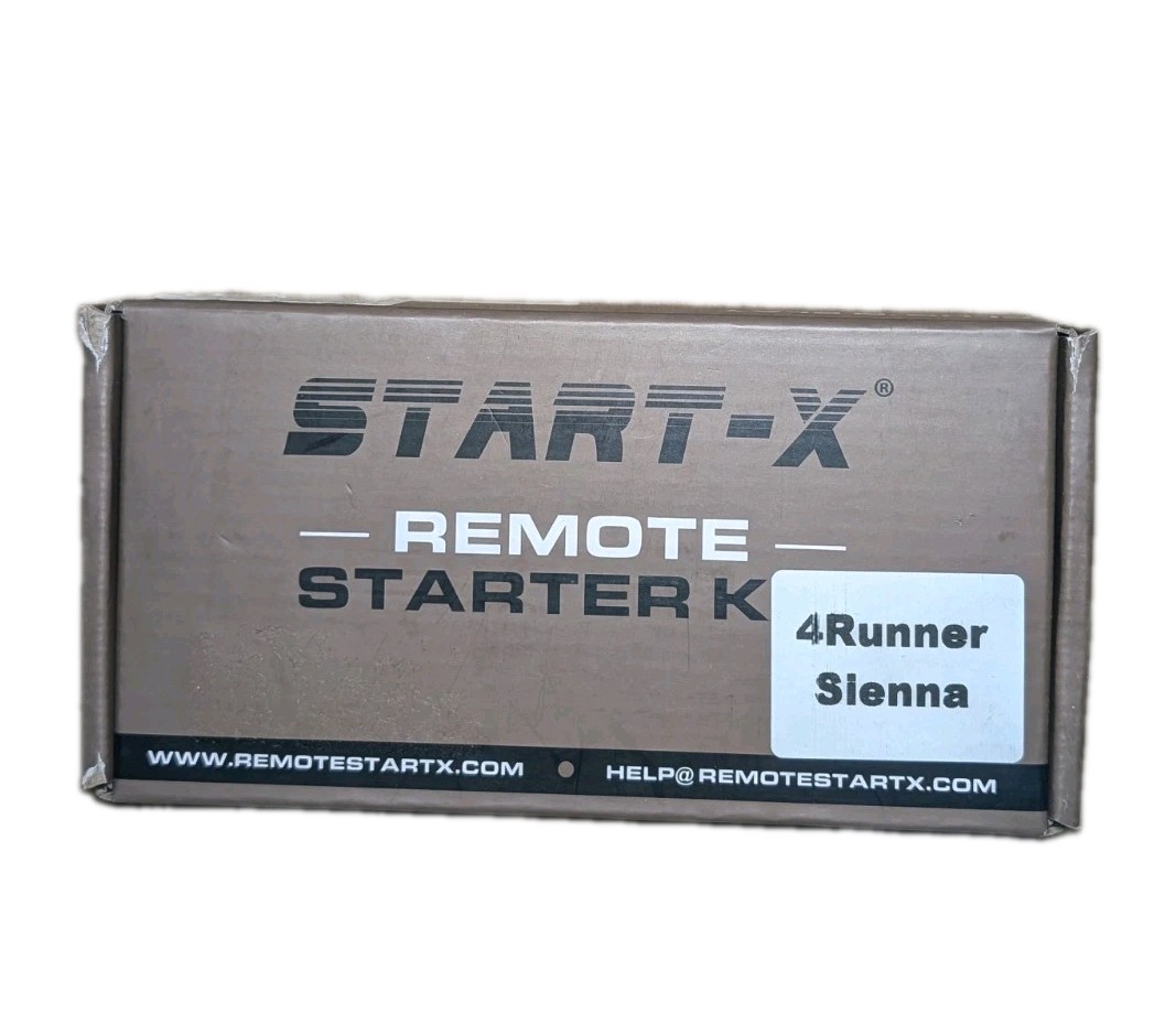 Start-X Remote Starter 4RUNNER (10-19) SIENNA (11-20) Push-to-Start Only