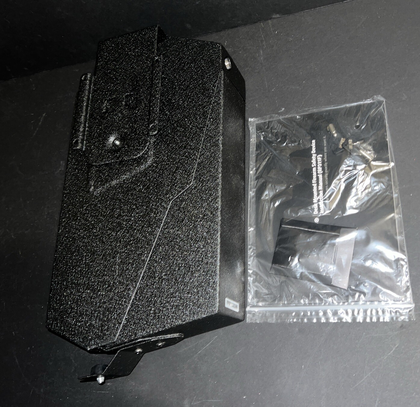 Mounted Gun Safe,California DOJ Certified Handgun Safe, Auto Open Lid...