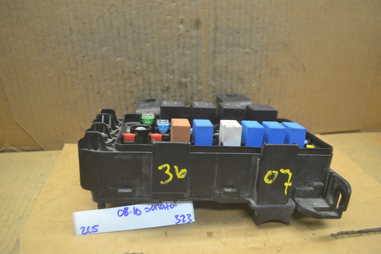 2008-2010 Hyundai Sonata Fuse Box Relay Unit 919503K750 Module 323-2C5