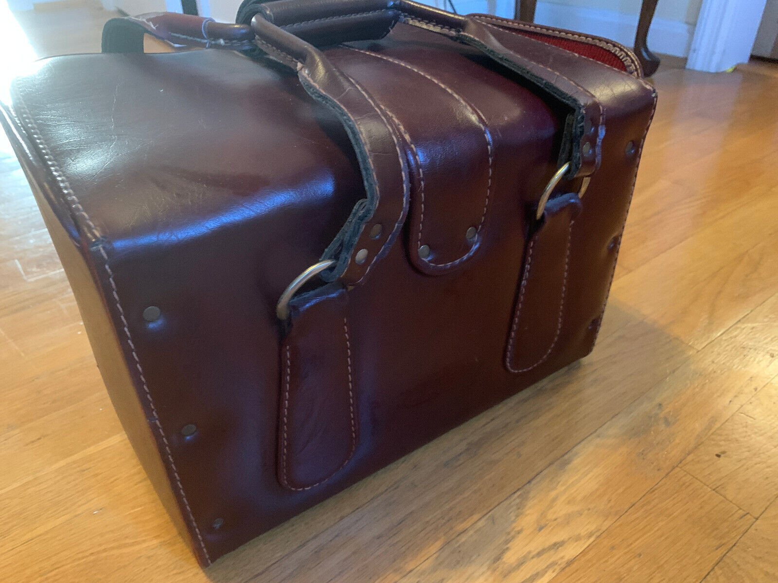 Super-8 projector CARRYING CASE all purpose heavy duty durable soft leatherette