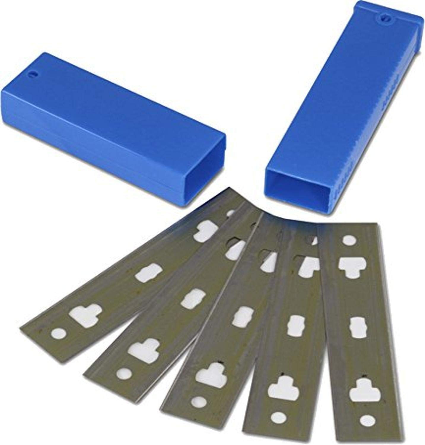 Professional Replacement Window And Glass Scraper Blades 4" 5 Blade