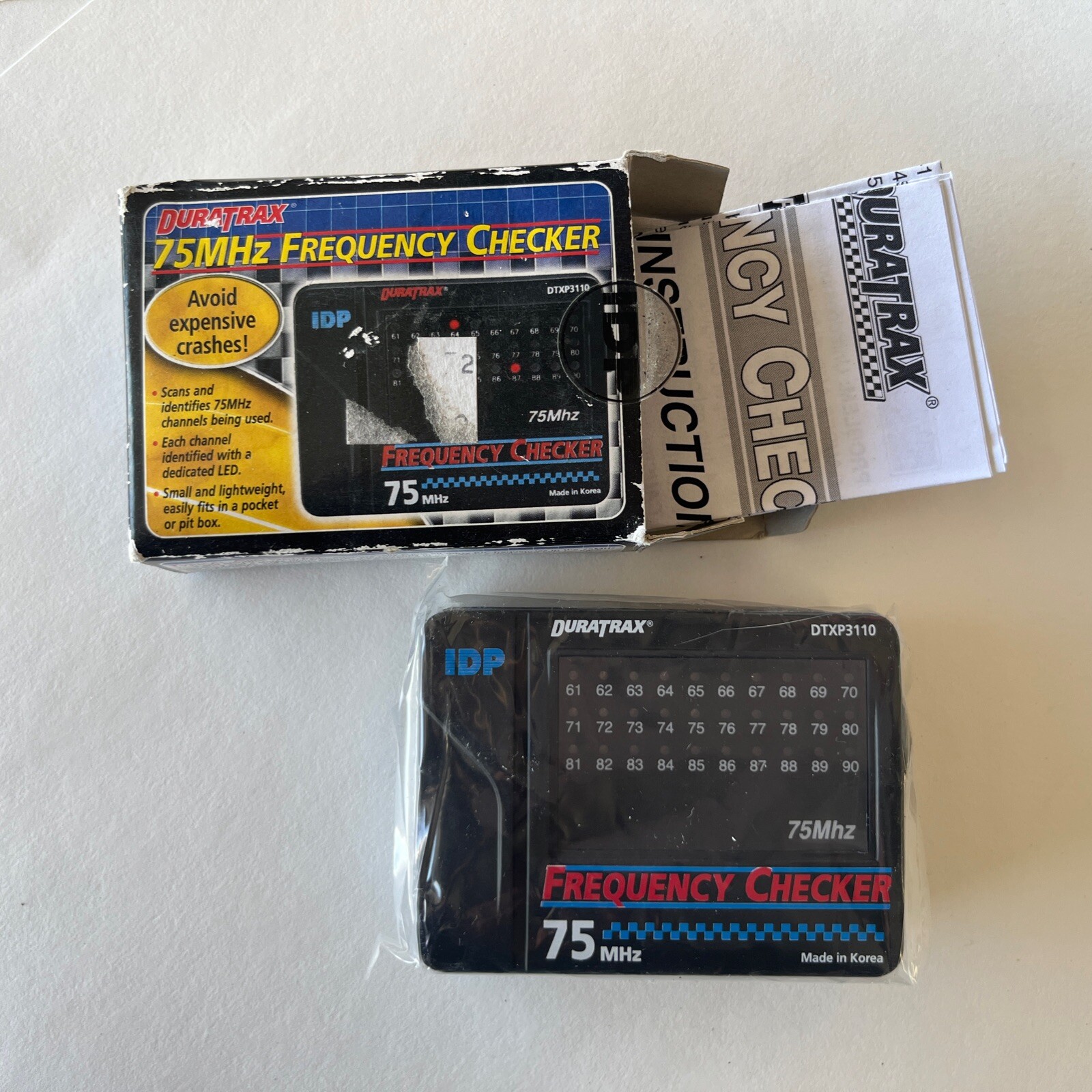 RC Frequency Checker DTXP3110 - Duratrax 75 MHz - NIB