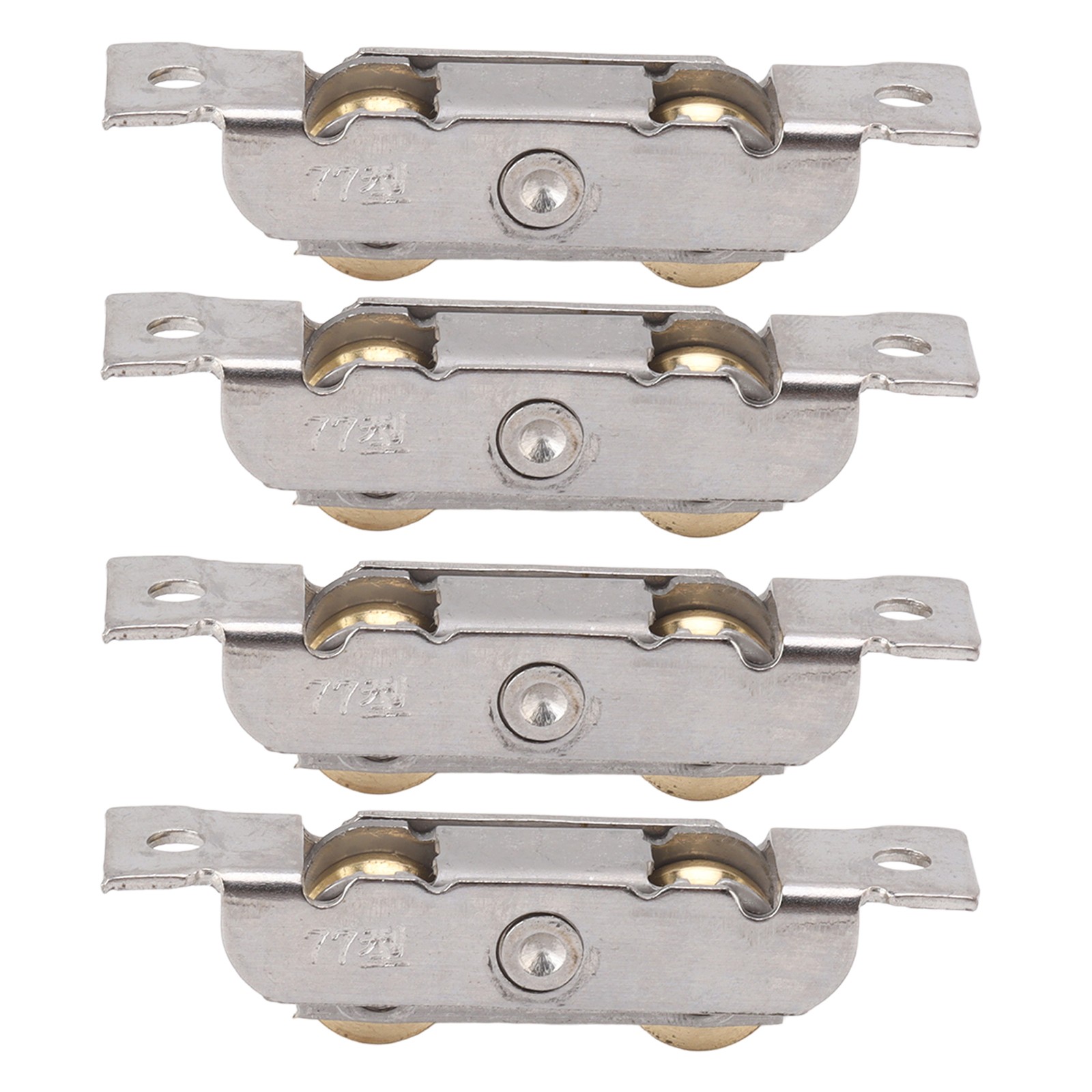 4PCS Sliding Patio Door Roller Assembly Stainless Steel Copper Ball Bearing