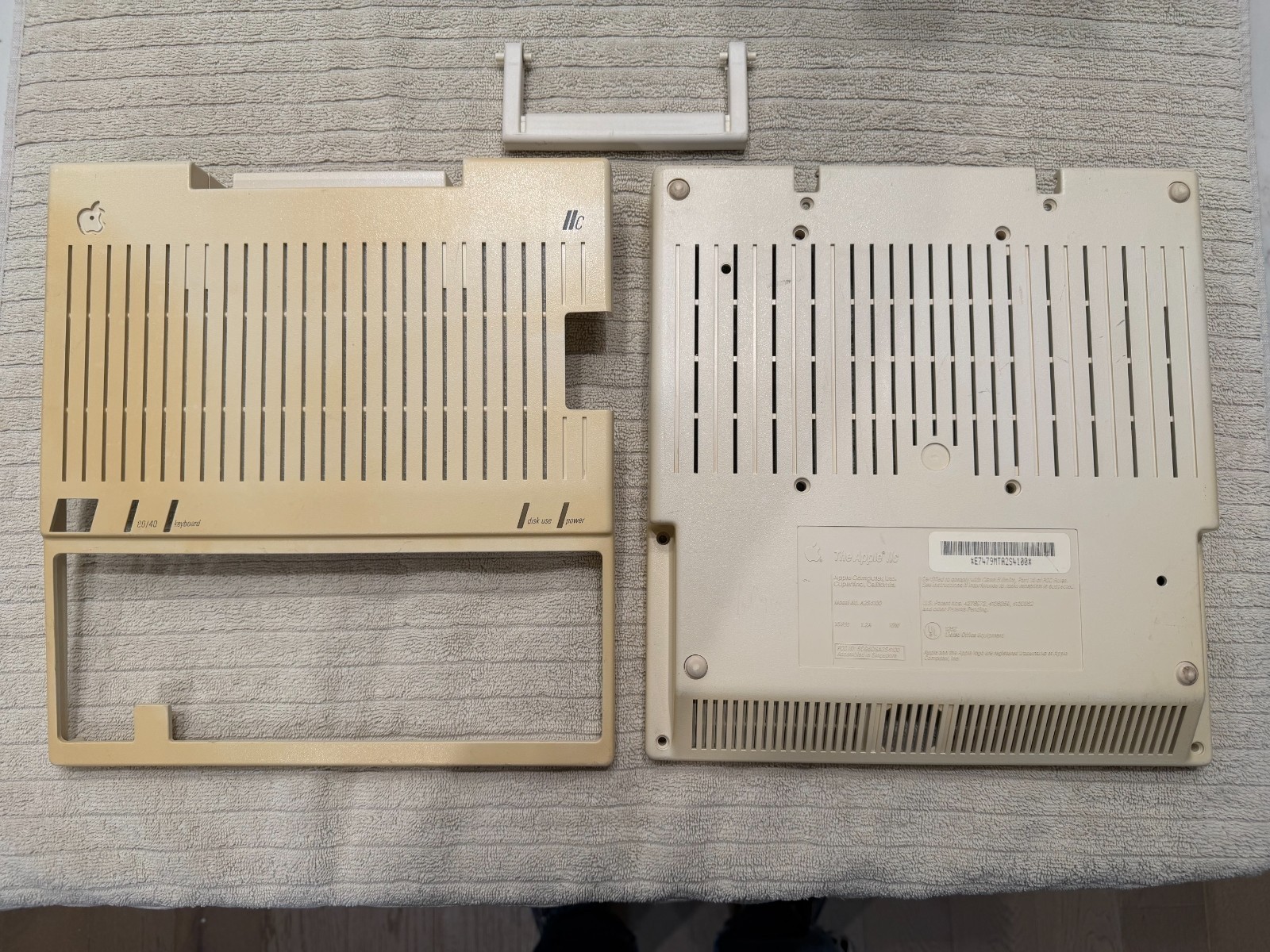 Apple IIc A2S4100 Plastic Shell only.