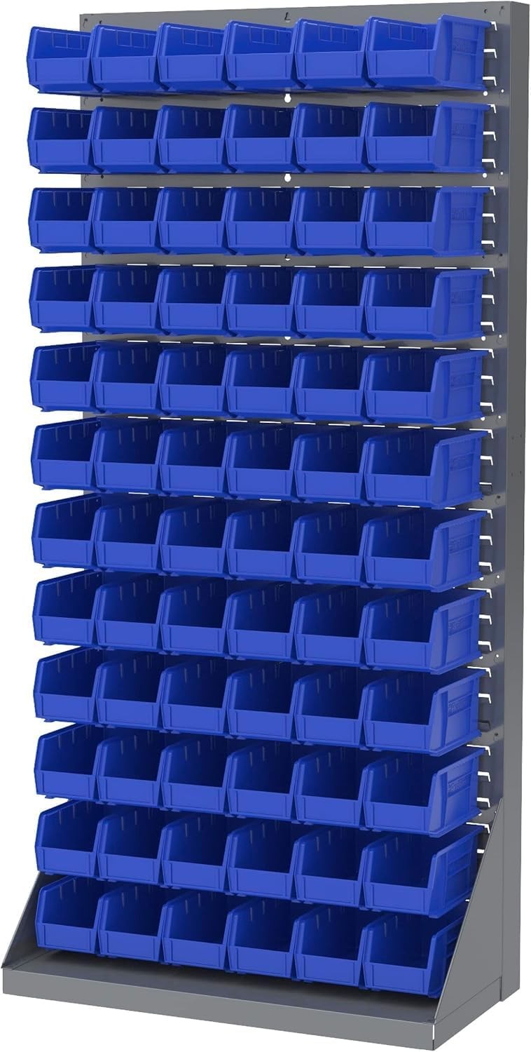 30230 AkroBins Plastic Storage Bins Space-Saving Stackable Bins Garage Pantry