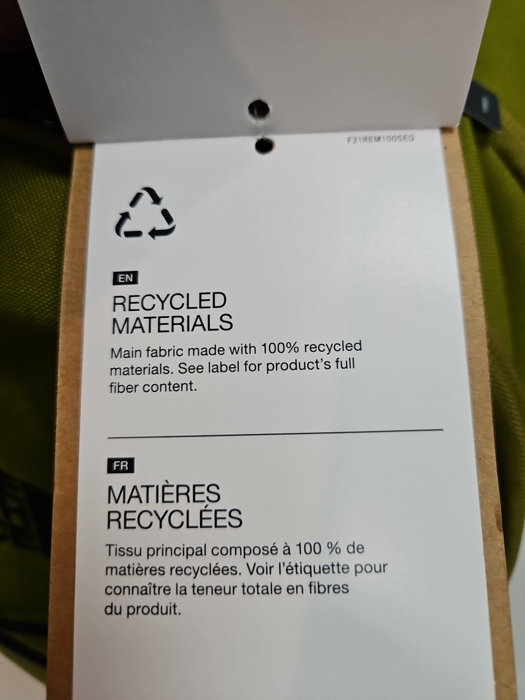 The North Face Jester 28L Backpack. Sulphur Moss.