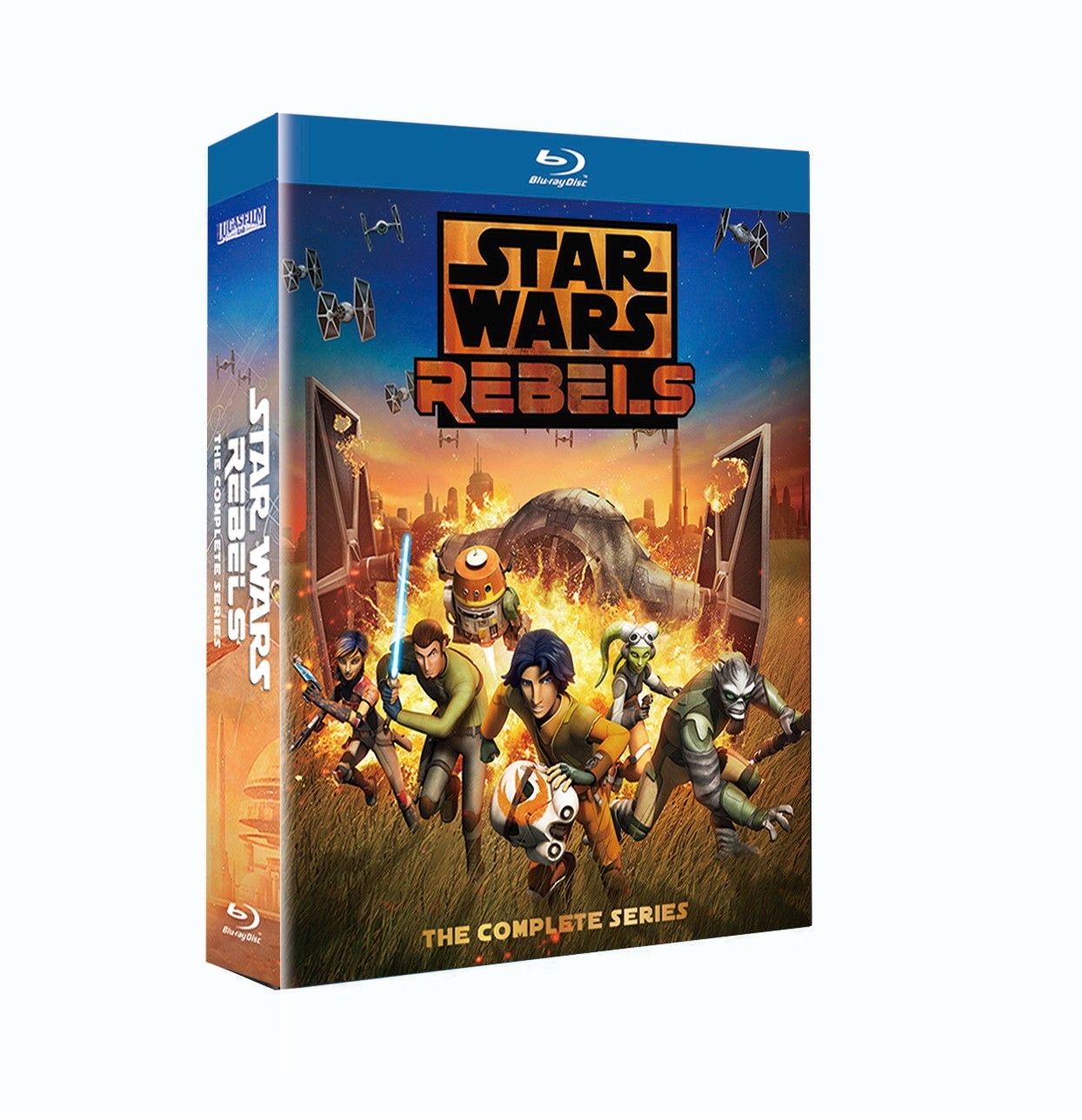 Star Wars: Rebels Blu Ray Collection Seasons 1-4(DVD,10- Discs)New. Sealed.