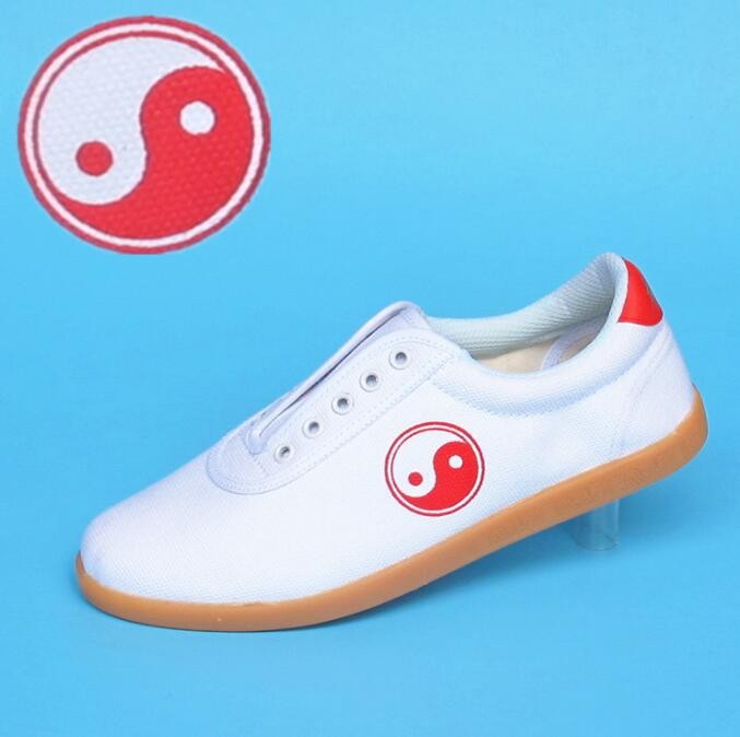 Hot Sale Men Adult Tai Chi Kung Fu Shoes White Sneakers Footwear New Fashion