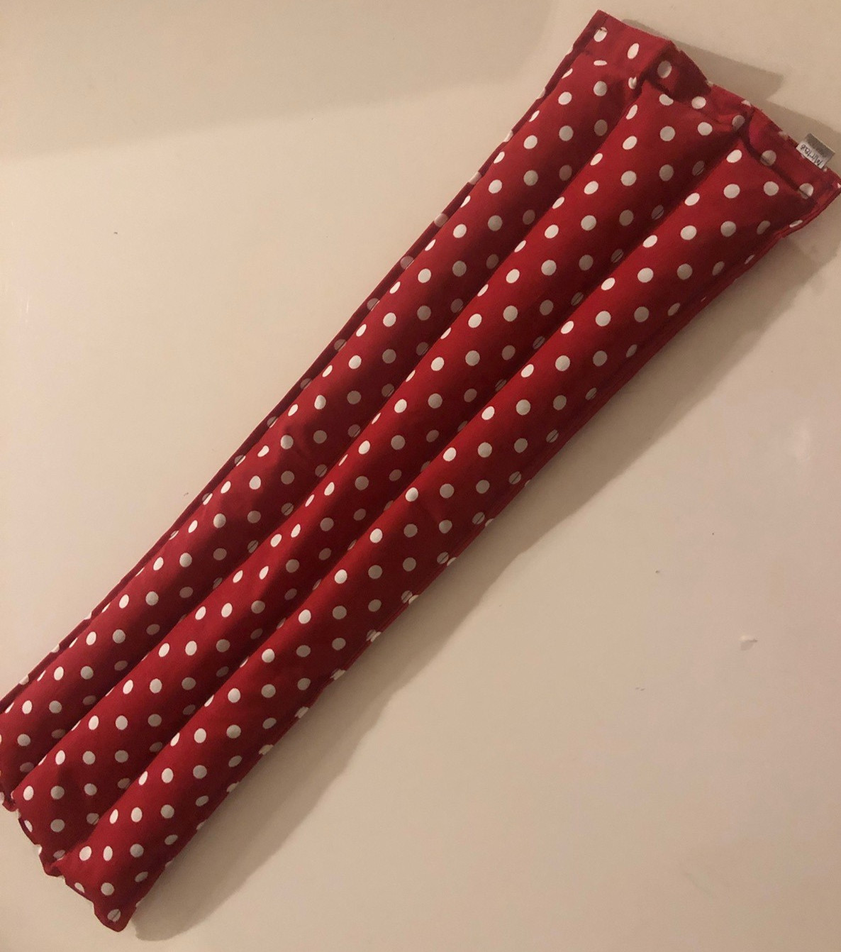 rice flax heat pad hot/cold shoulder neck wrap pack Bag 21x6''pain aid Polka Dot