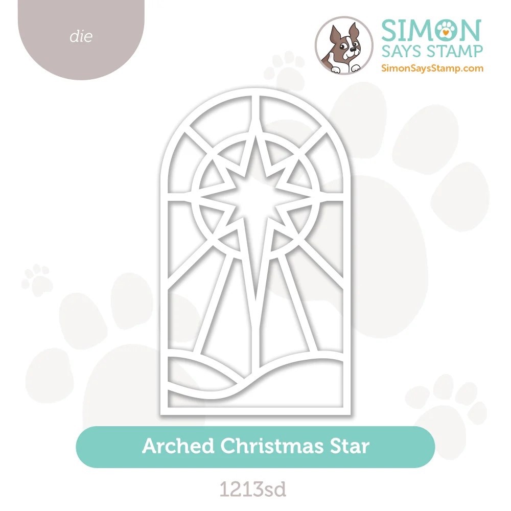 Simon Says Stamp ARCHED CHRISTMAS STAR Die, New