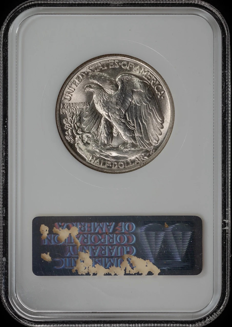 1947 Walking Liberty NGC MS-64 CAC