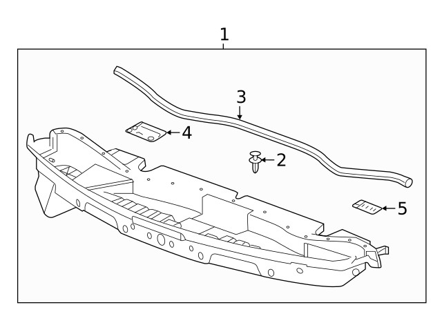 Genuine GM Sight Shield 85136588