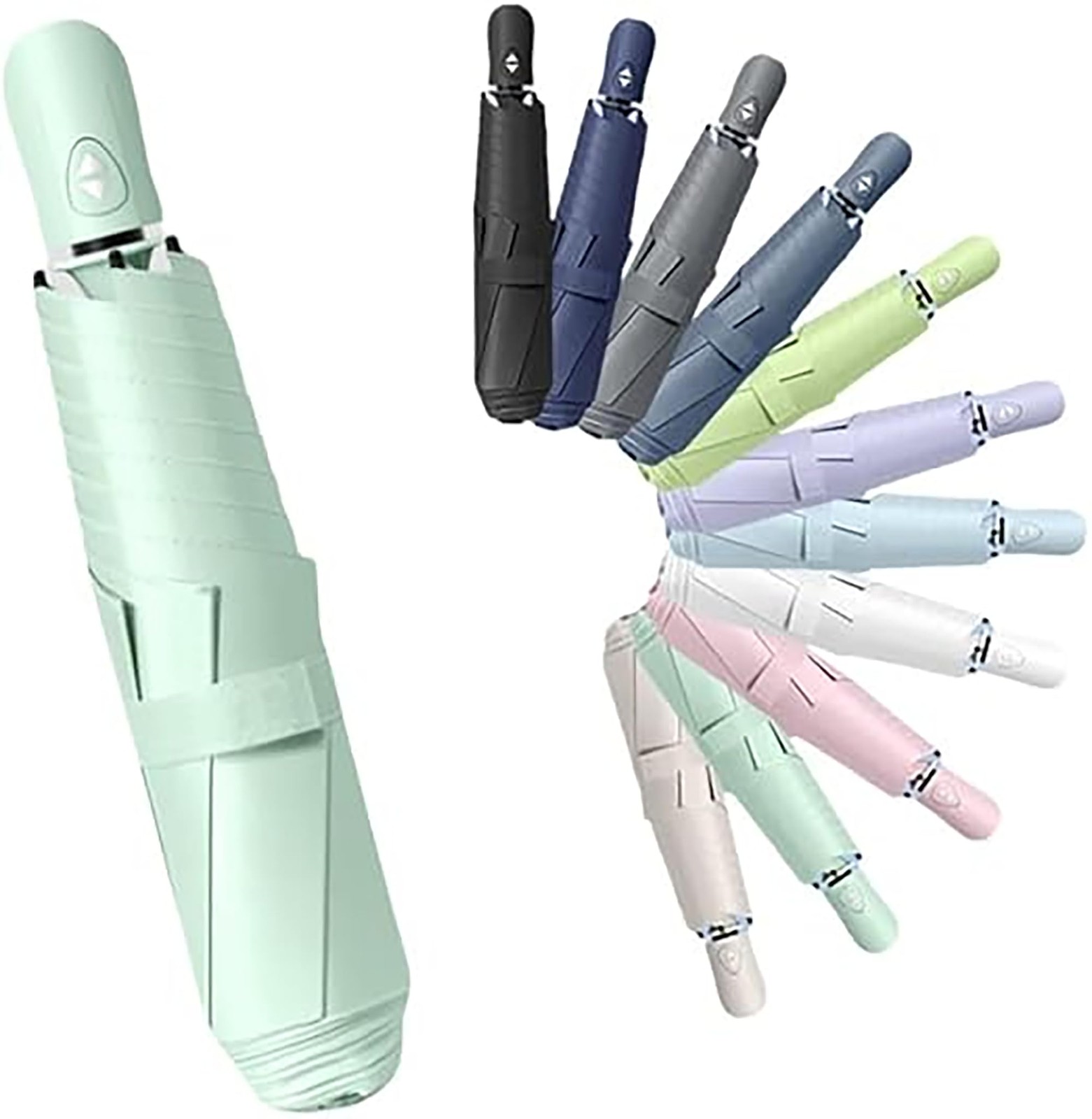 Mini Ultra-Lightweight Compact Portable Auto Open/Close 35.4inches, Green