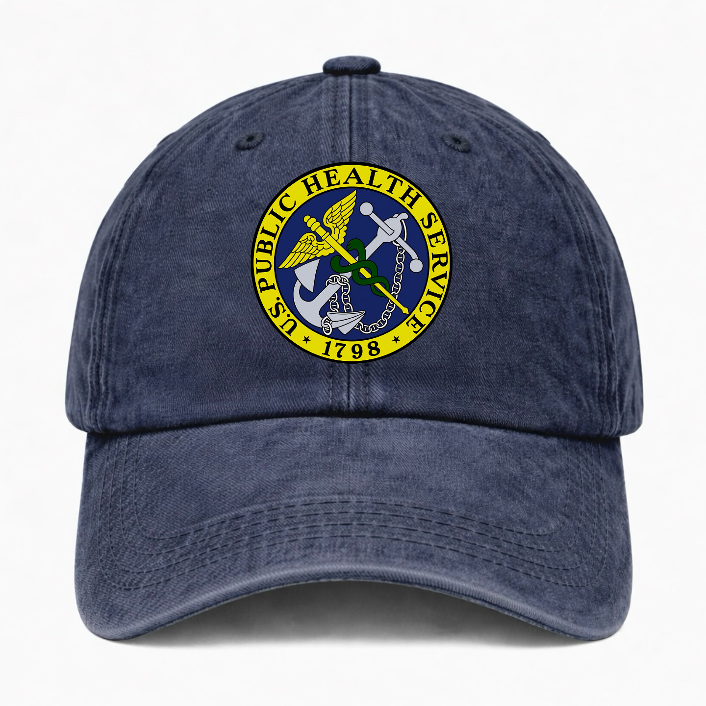 US Public Health Service Cap Federal Officer Gift USPHS 1798 Dad Hat Adjustable