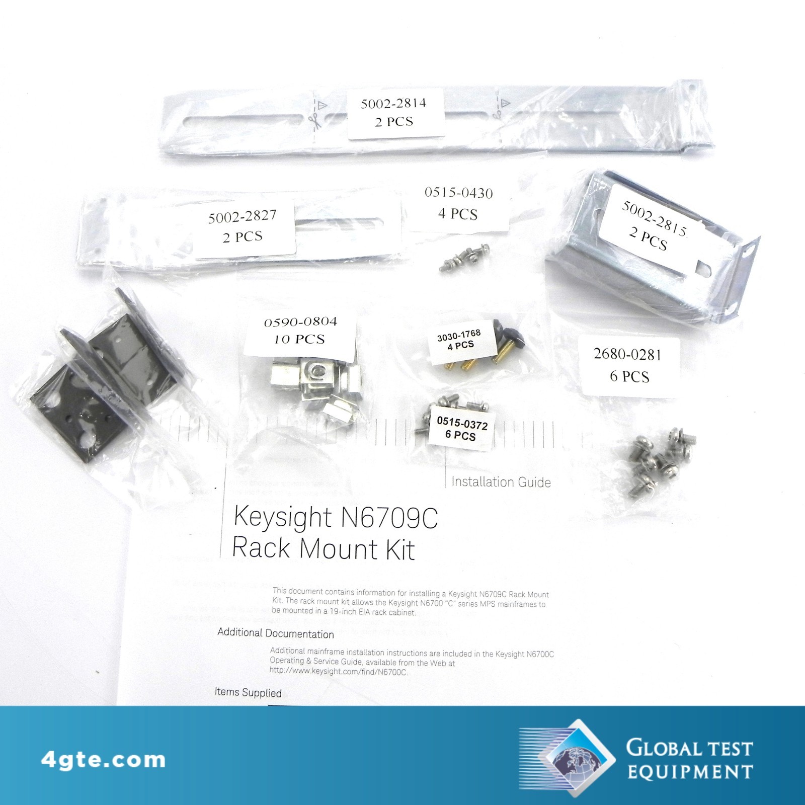 Keysight N6709C Modular System Power Supply Rack Mount Kit - Complete