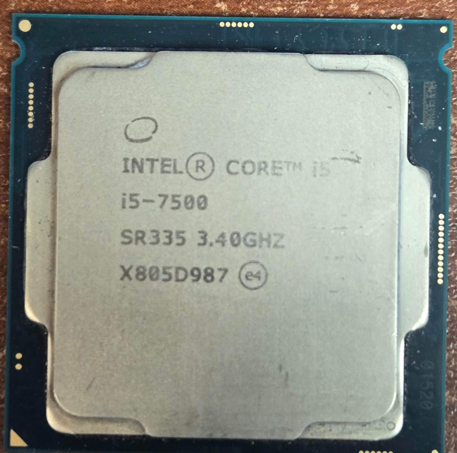 Intel Core i5-7500 3.40ghz LGA1151 SR335 Processor Lot of 16
