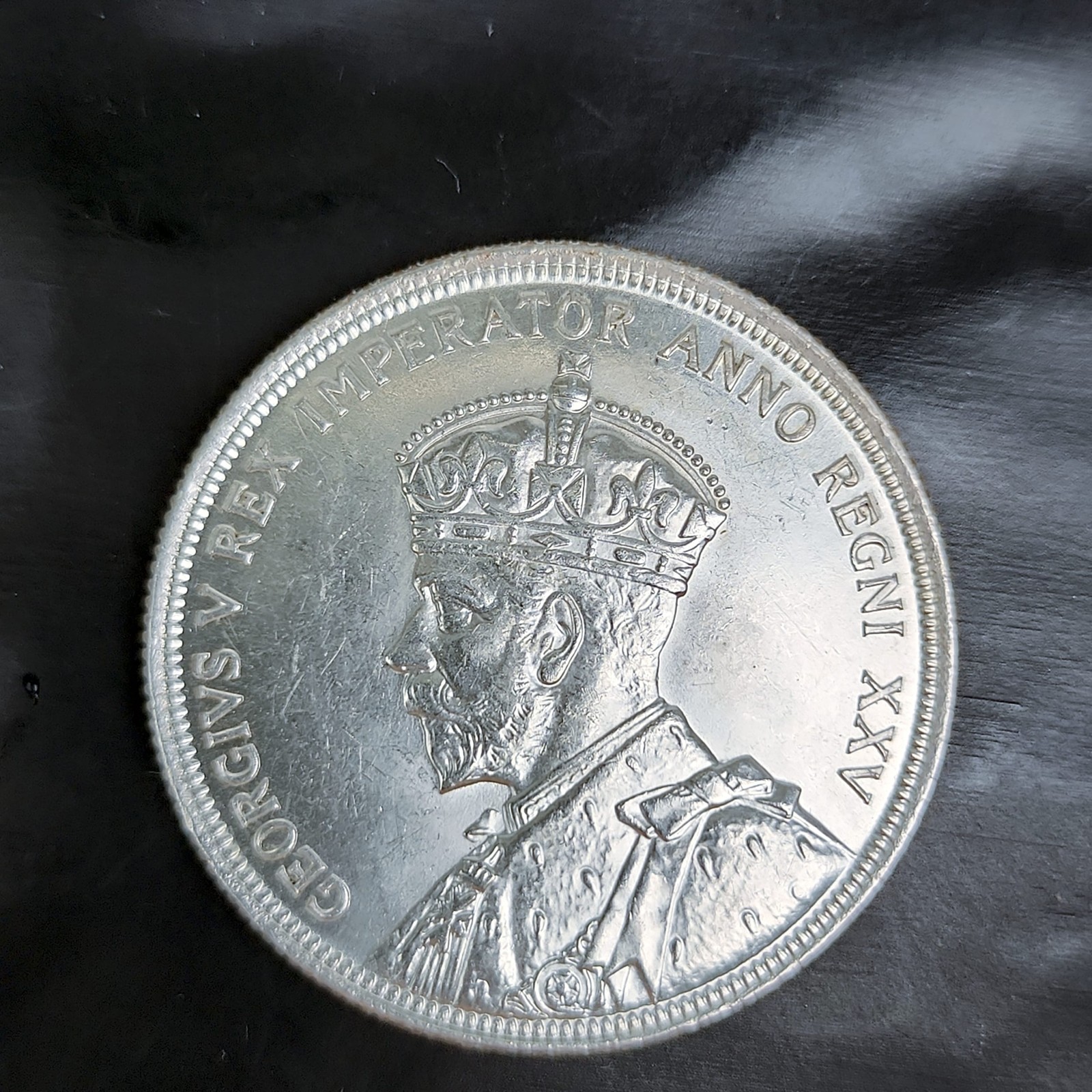 1935 Canada Silver Dollar Coin King George V Voyageur Choice Uncirculated⭐