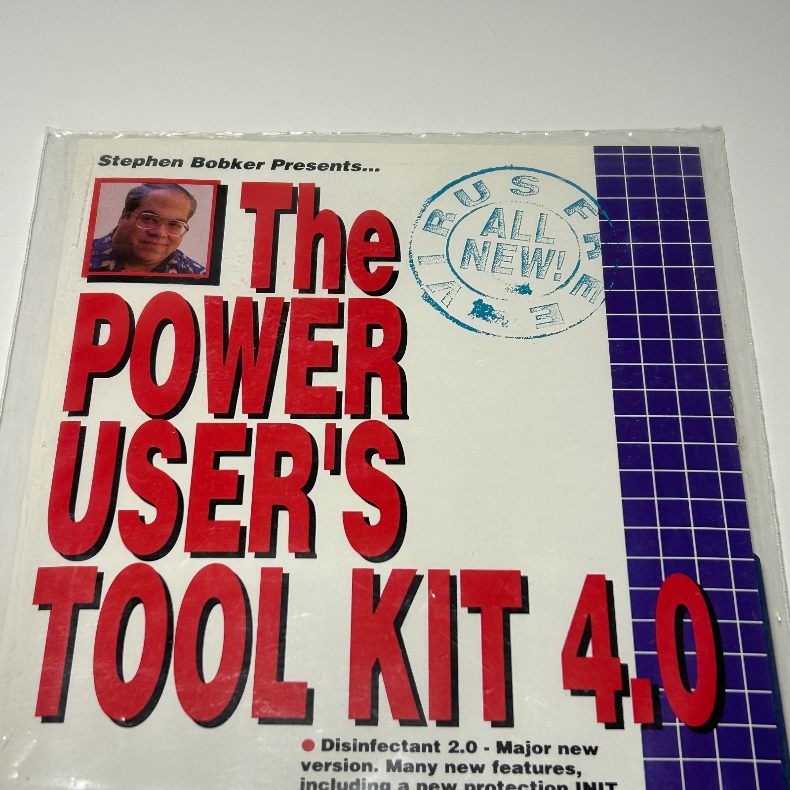 Floppy Disk Steven Bobker Presents The Power User's Tool Kit 4.0 Mac NEW