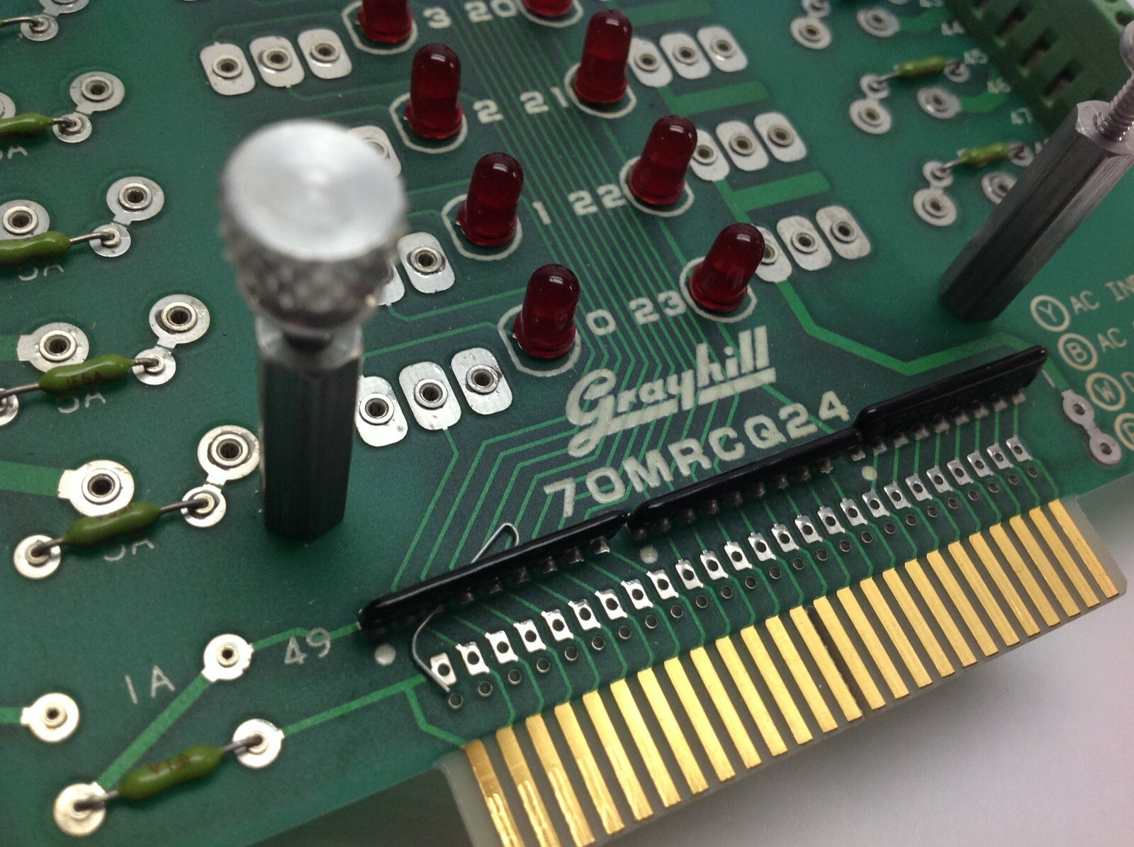 Grayhill 70MRCQ24 I/O Rack PCB Board