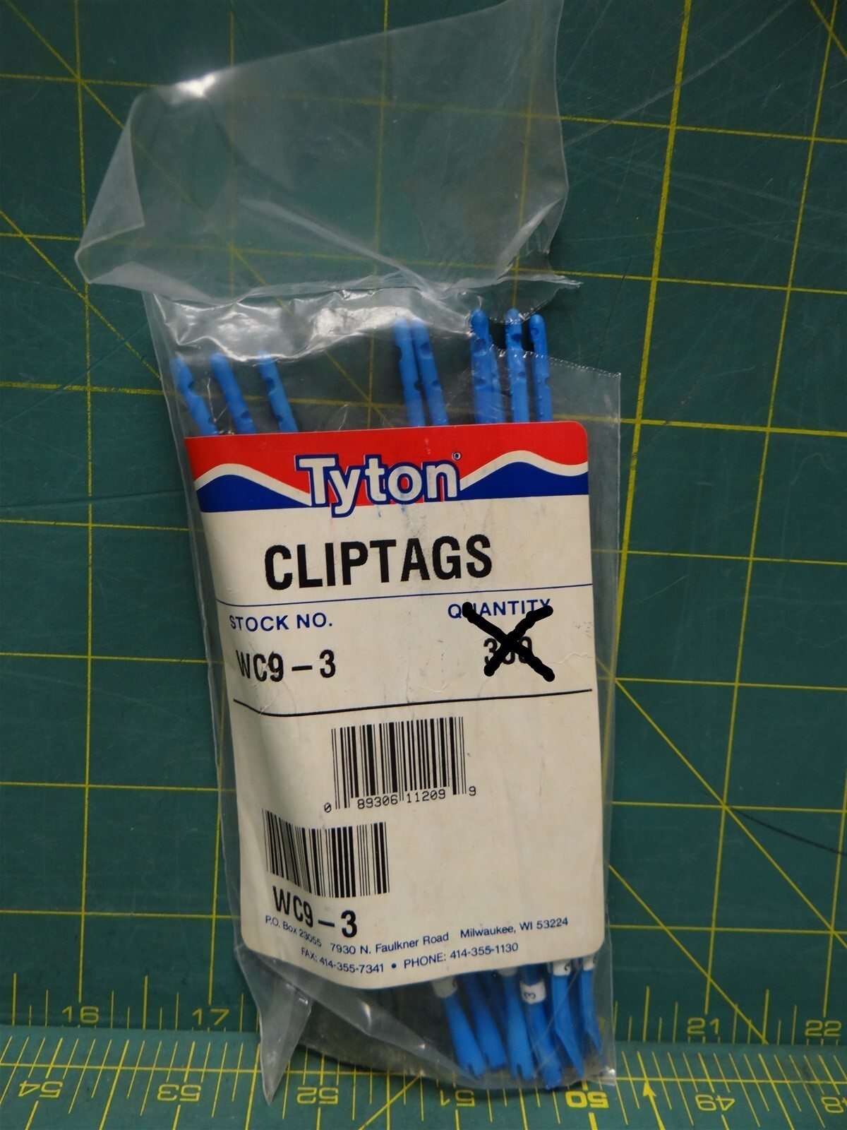 Hellermann Tyton Clip-Tags Wire Marker Number "3" *Lot of 270* 16ga to 10ga