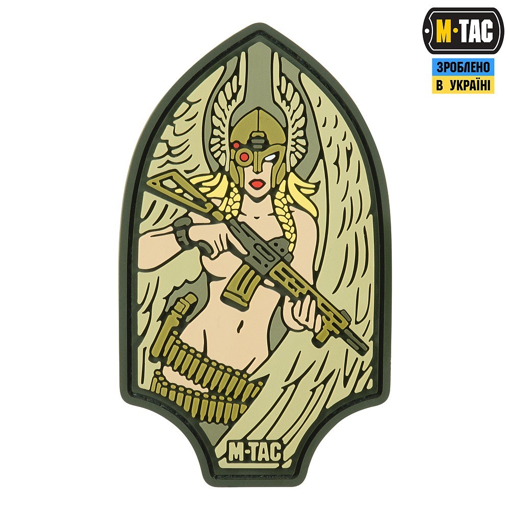 VALKYRIE Valkyrie Morale PVC 3D Patch ARMY WAR Ukraine arrowhead OLIVE