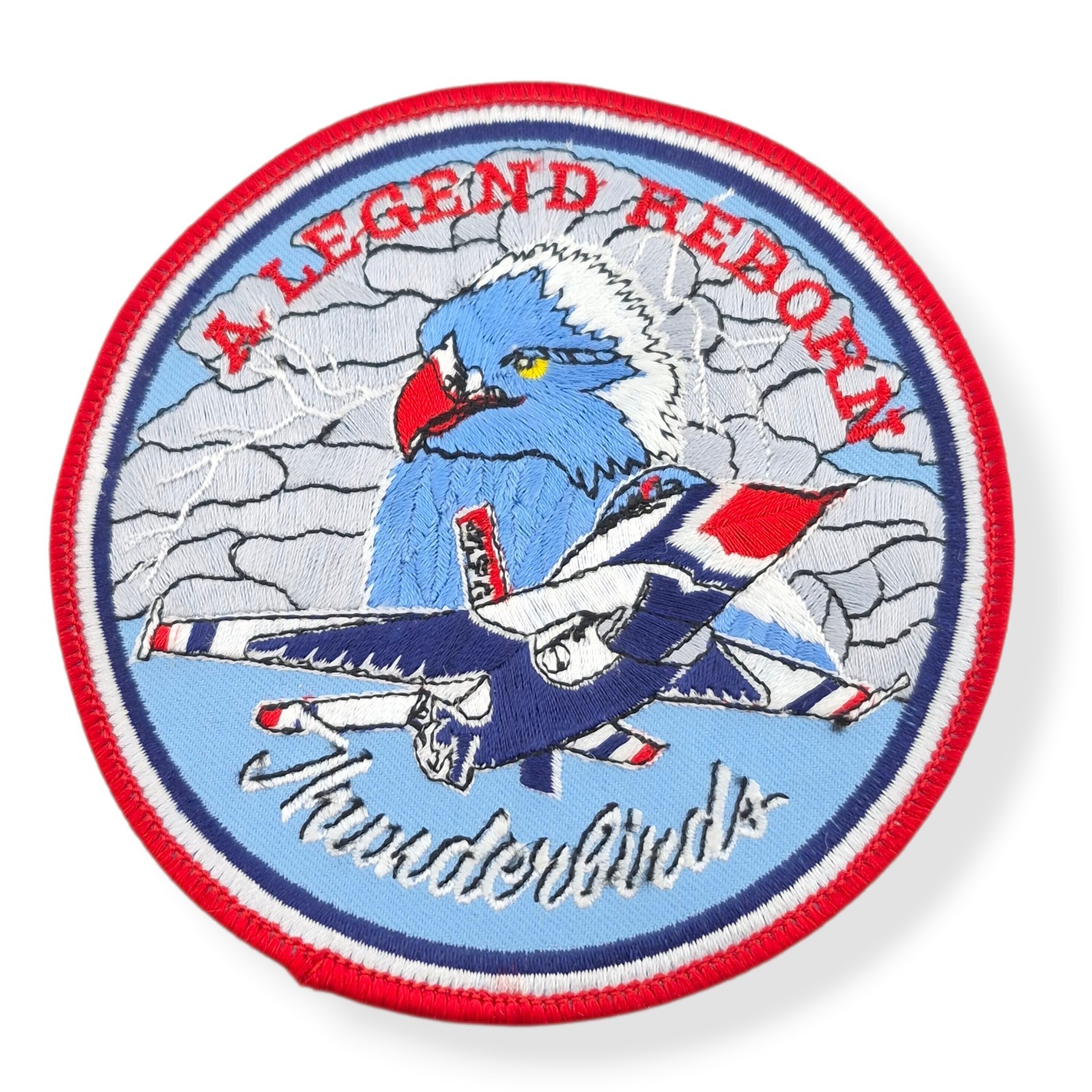 USAF Thunderbirds "A Legend Reborn" Unit Patch - 2000s Original F-16 4" Patch