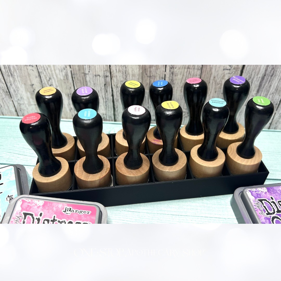 Tim Holtz 3D Printed Black INK BLENDING TOOL Organizer Holder