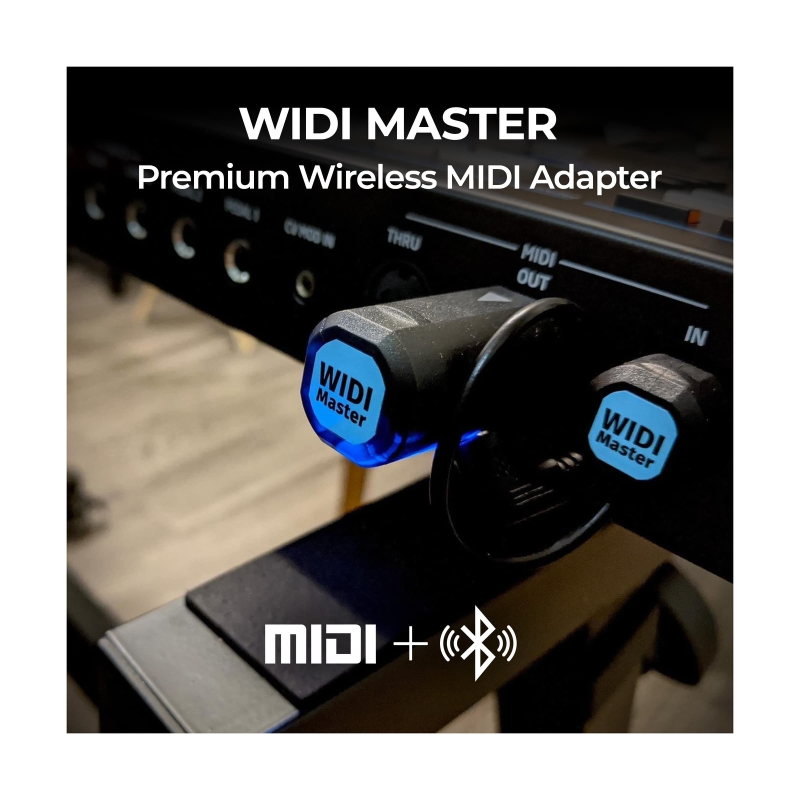 CME WIDI Master + WIDI Uhost USB-B OTG Pack - Connect MIDI devices with USB M...