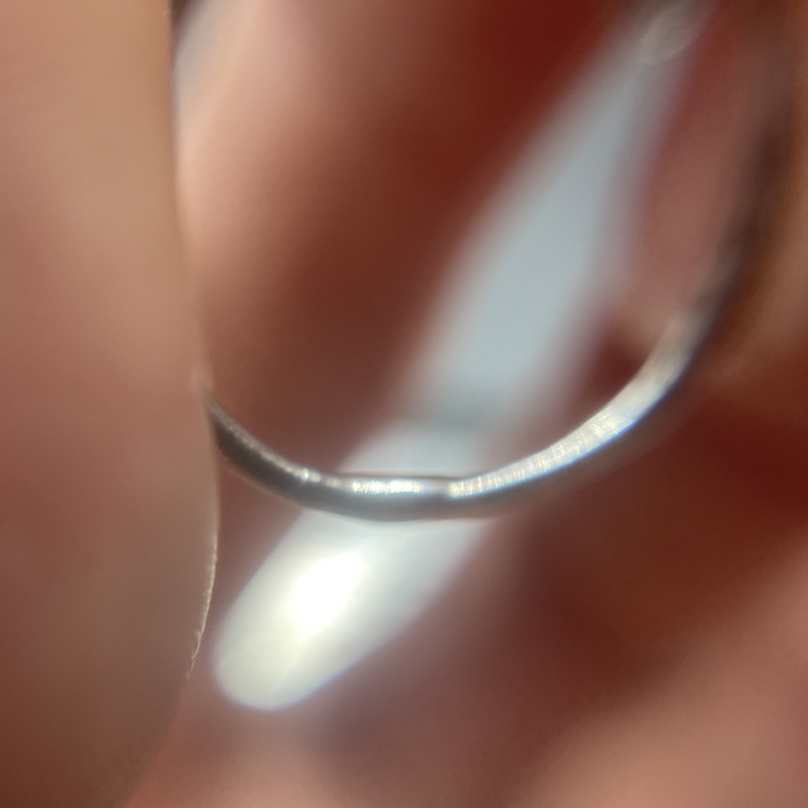 Stunning Unique Handmade 925 Sterling Silver Stackable Band Ring #B87