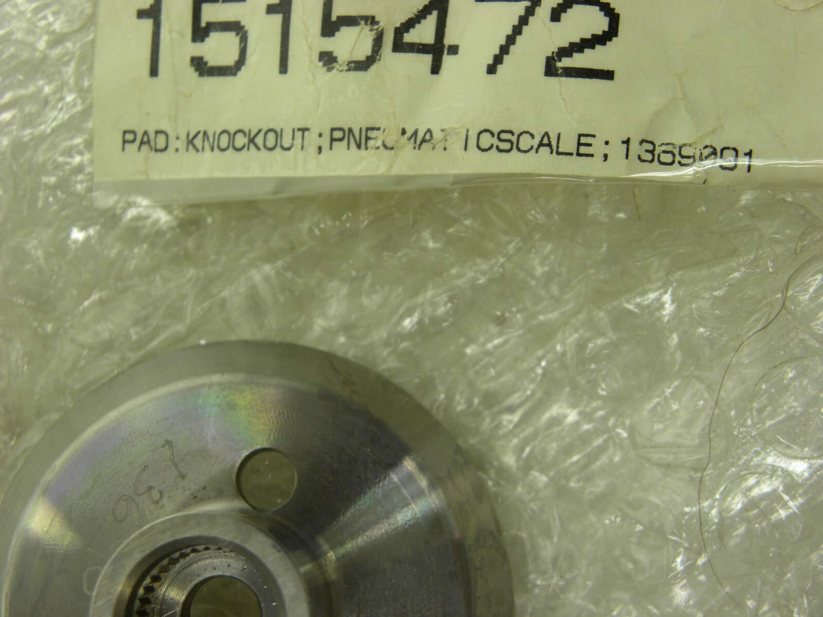 NEW IN PACK - Pneumatic Scale Knockout Pad Part Replacement #1369091