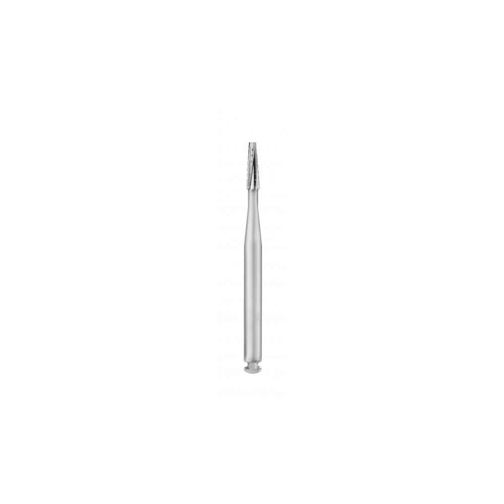 SS White Carbide Burs. RA-701 Taper Flat End Crosscut. 10 pcs.
