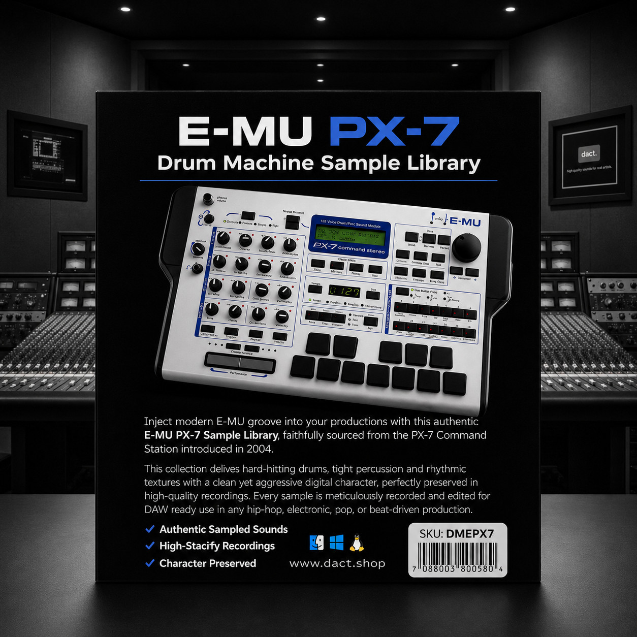 E-MU PX-7 Drum Machine Sample Library