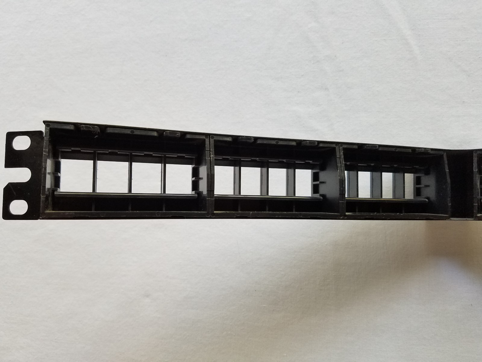 24-Port Panduit Patch Angled Panel 1 RU