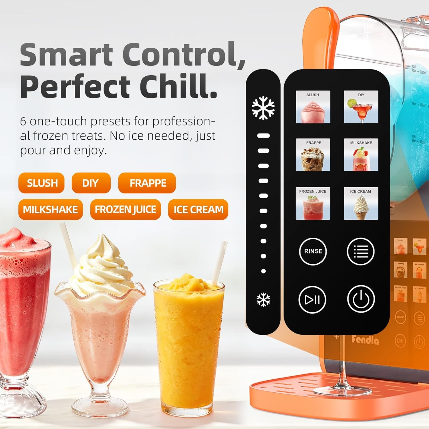 95oz Slushie Machine 6 Presets Party