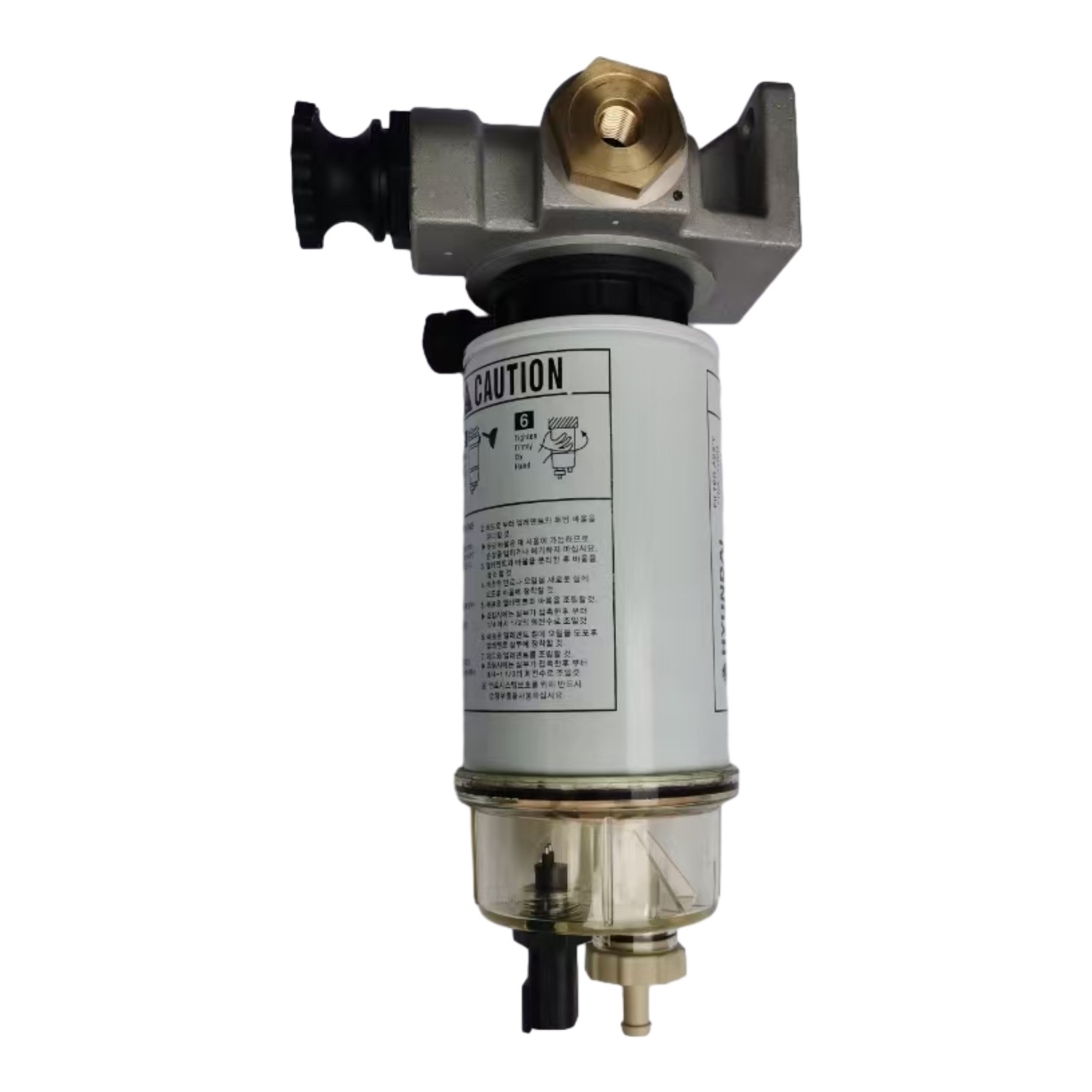 Fuel Water Separator Assembly 11NA-71000 for Hyundai Excavator R140W-9 R145CR-9
