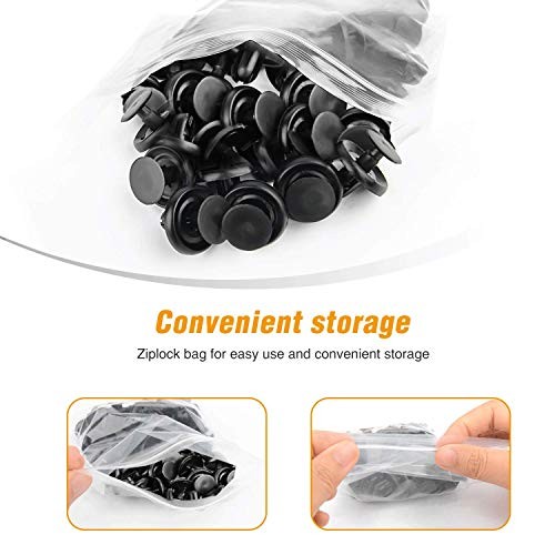 GOOACC Engine Under Cover Push-Type Retainer Lexus & 40Pcs Engine Cover Clips