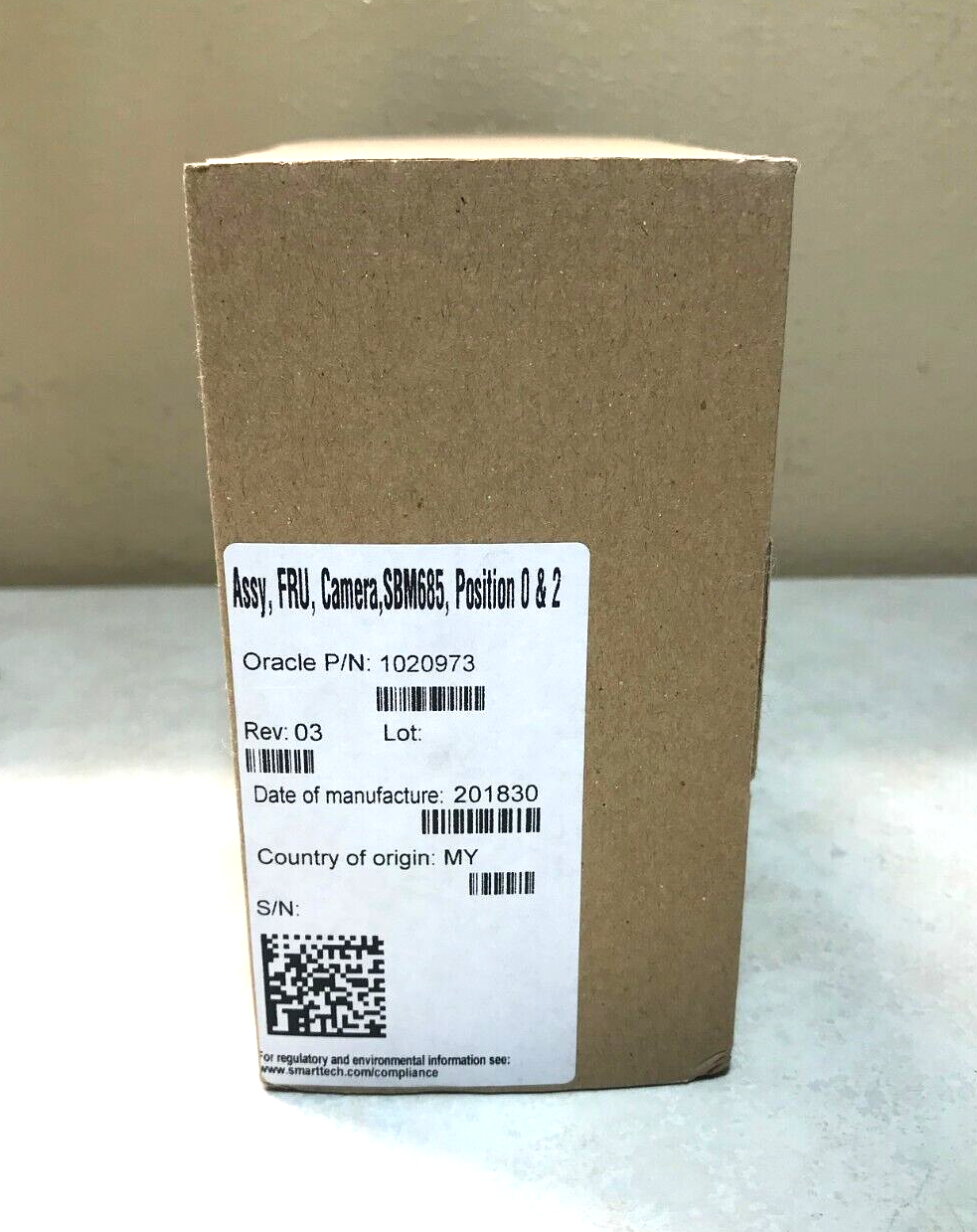 SMART Assy, FRU, Camera, SBM680, Position 1 & 3