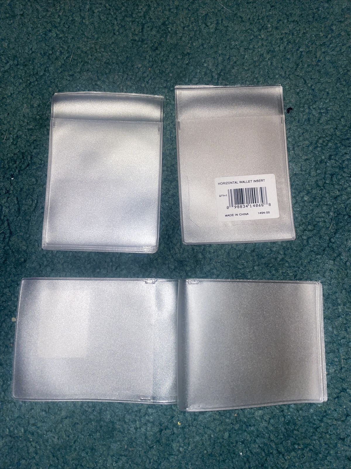 3 pack Horizontal Wallet Insert