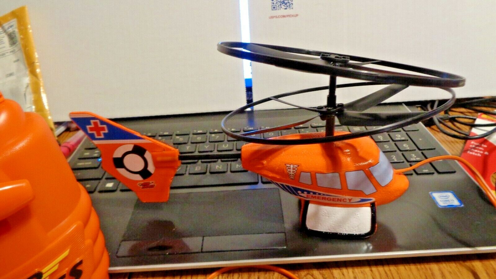 Rare Air Hogs Twin Chopper Air EZ2 Fly W/BOX WORKS