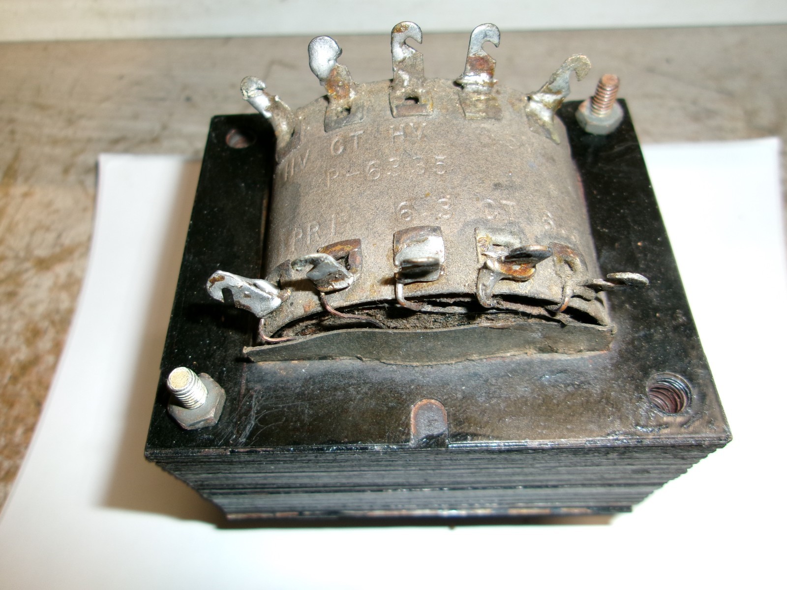 NOS STANCOR TYPE P-6335 TUBE AMP POWER TRANSFORMER