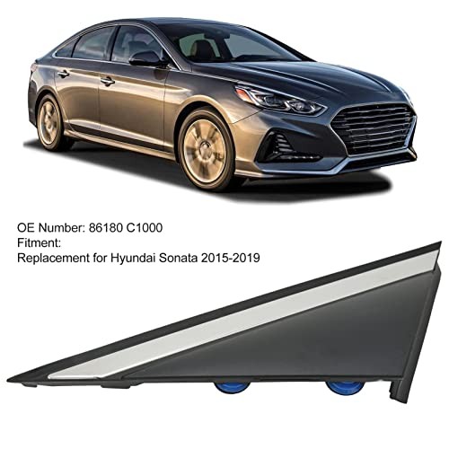 Front Pillar Corner Trim for Sonata 2015-2019, Replacement Driver Side Mirror