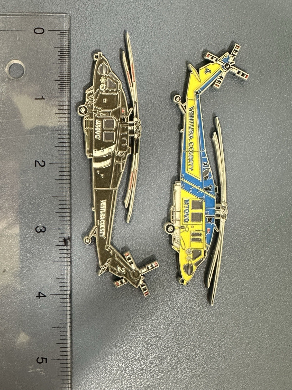 Ventura County Sheriff Helicopter Metal Style Coin