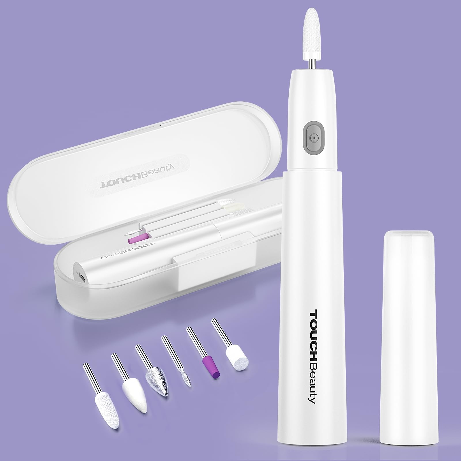 TOUCHBeauty Electric Nail Drill Professional Files for Acrylic Gel Nails - Li...
