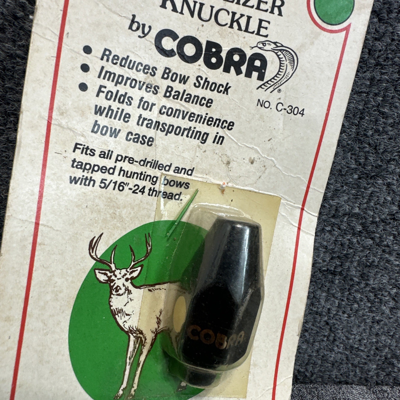 Cobra Archery Jacknife Stabilizer Knuckle C-304