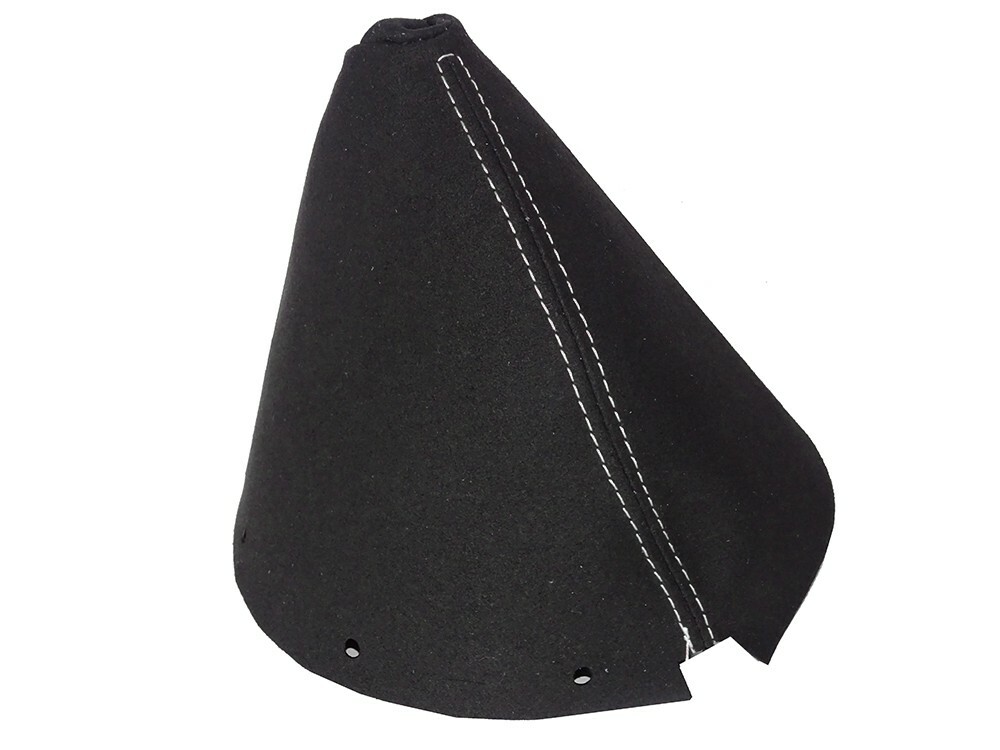 Gear Boot For Nissan 350Z 2002-2009 Suede White Stitching