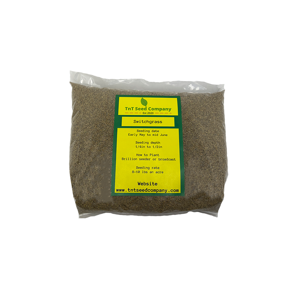 4 LB SWITCHGRASS NATIVE GRASS SEED - EXCELLENT DEER BEDDING AND UPLAND COVER
