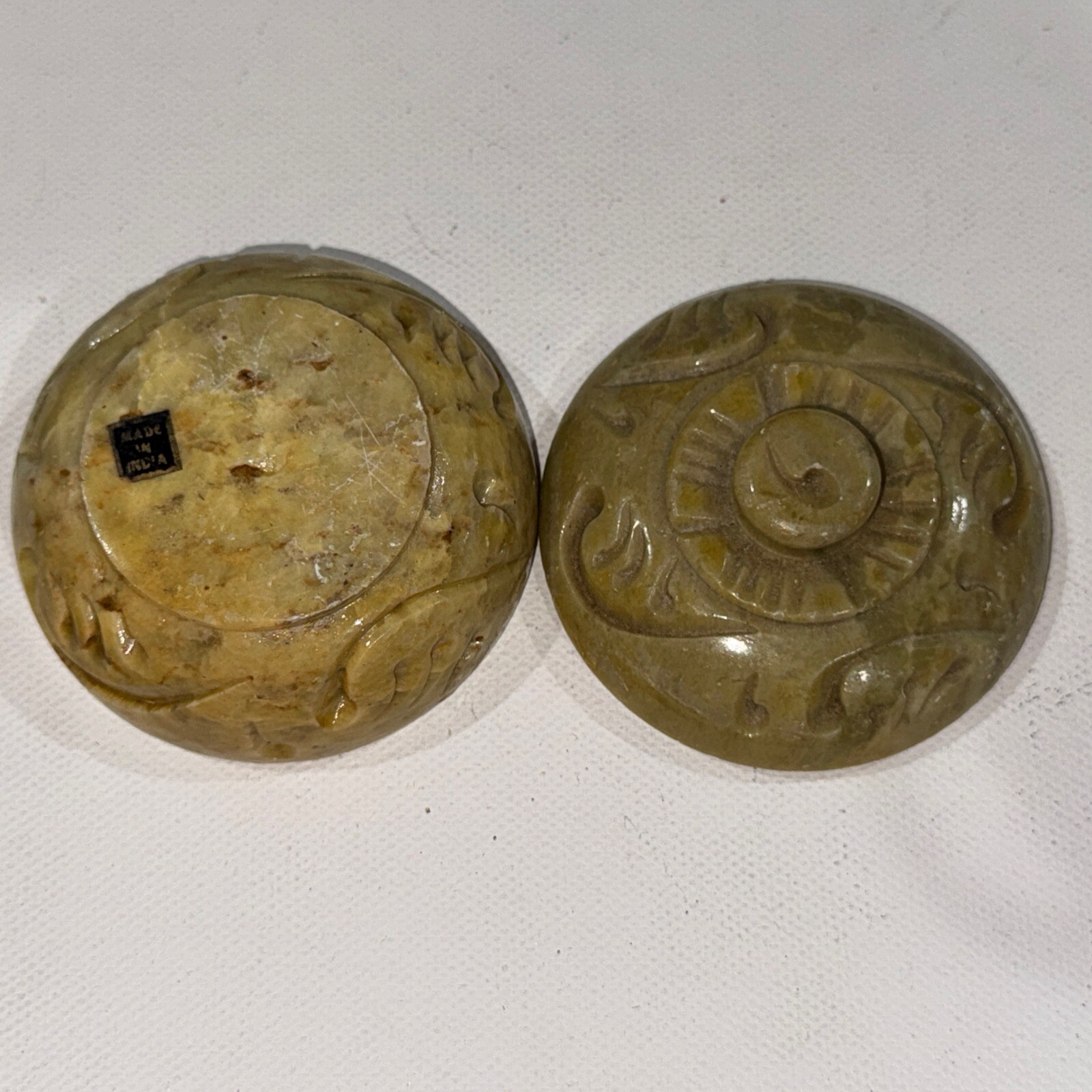 Carved Mini Trinket Box